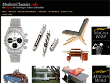 Tablet Screenshot of modernclassics.info